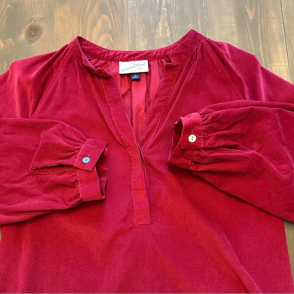 Universal thread womens burgundy blouse - Picture 2 of 5